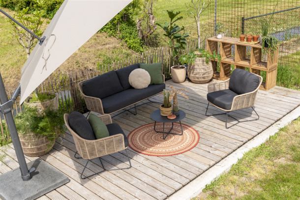 4SO Belmond loungeset 2,5-zit - 5